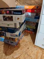 Lot van 19 puzzels, Hobby & Loisirs créatifs, Sport cérébral & Puzzles, Enlèvement, 500 à 1500 pièces, Comme neuf, Puzzle