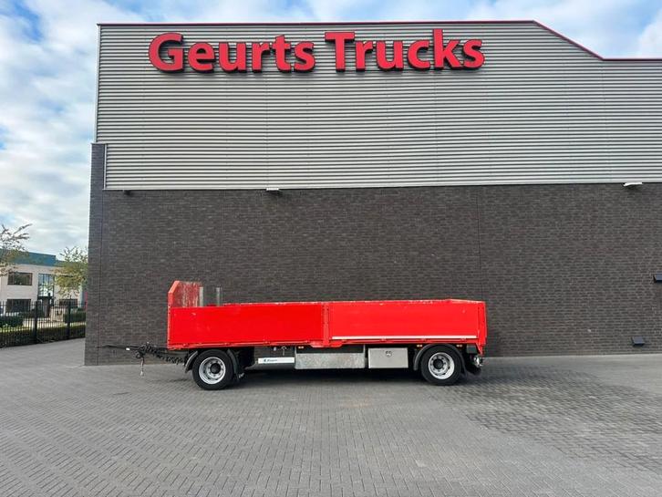 Royen RW2F4 2-ASSIGE OPEN LAADBAAK AANHANGWAGEN (bj 2019), Auto's, Vrachtwagens, Te koop, Aanhangers en Opleggers, Overige brandstoffen