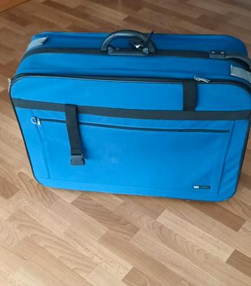 Grote reiskoffer stof, Handtassen en Accessoires, Koffers, Ophalen, Zo goed als nieuw