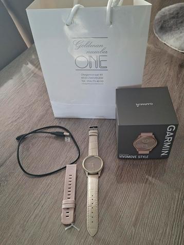 Garmin dames horloge met 2 bandjes nieuw beschikbaar voor biedingen