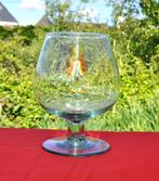 grand verre decoratif forme cognac, Ophalen of Verzenden