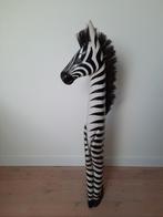 Houten beeld zebra, Ophalen