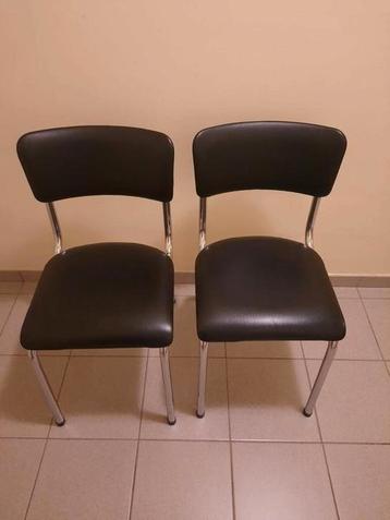 Vintage retro stoelen Tubax, schoolstoelen. beschikbaar voor biedingen