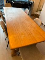 Massief houten tafel 2m x 0.9m, Huis en Inrichting, Tafels | Eettafels, Ophalen, Zo goed als nieuw
