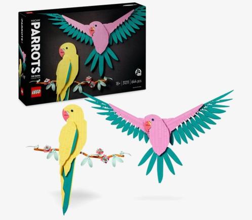 LEGO Art Fauna 31211 Kleurrijke papegaaien NIEUW🦜🦜🦜, Kinderen en Baby's, Speelgoed | Duplo en Lego, Nieuw, Lego, Complete set