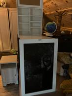 Bureau met opbergruimte en inklapbaar, Huis en Inrichting, Ophalen, Zo goed als nieuw, Bureau