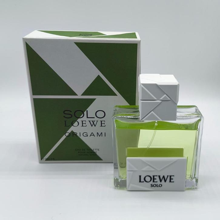 Loewe Solo Origami EDT discontinued, Handtassen en Accessoires, Uiterlijk | Parfum, Zo goed als nieuw, Verzenden