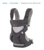 Ergobaby 360 cool air porte baby Carbon Grey, Ophalen of Verzenden, Zo goed als nieuw