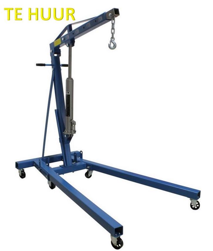 Motortakel / Werkplaatskraan – TE HUUR, Auto diversen, Autogereedschap, Gebruikt, Ophalen