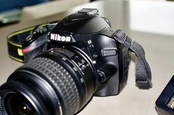 Nikon D3200 met Nikon lens 18-55mm zeer mooi, Audio, Tv en Foto, Ophalen of Verzenden, Spiegelreflex, 24 Megapixel, Nikon