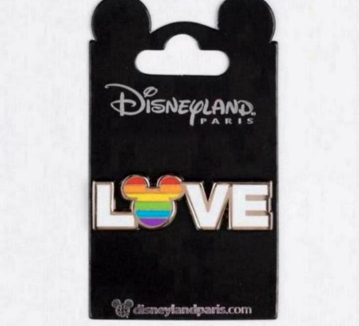 DLP Rainbow Love Mickey Mouse LGBT - Disneyland Paris Disney, Verzamelen, Disney, Nieuw, Mickey Mouse, Ophalen of Verzenden