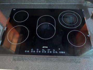 Taque Smeg vitrocéramique, Electroménager, Enlèvement, Utilisé