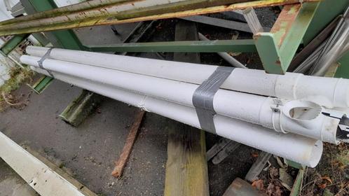 Regenpijp wit 80mm met bladafscheider opvangbak riolering, Tuin en Terras, Regentonnen, Nieuw, Kunststof, Minder dan 75 liter