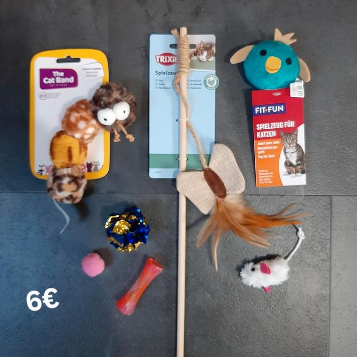 Kattenspeelgoed set nr5, Dieren en Toebehoren, Kattenspeelgoed, Nieuw, Ophalen of Verzenden