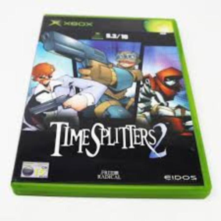 Time Splitters 2 (Xbox)., Consoles de jeu & Jeux vidéo, Jeux | Xbox Original, Comme neuf, Shooter, 3 joueurs ou plus, À partir de 16 ans