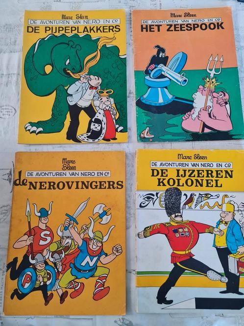 Strips : de avonturen van Nero / Marc Sleen  ( 4 stuks ), Boeken, Stripverhalen, Gelezen, Ophalen of Verzenden