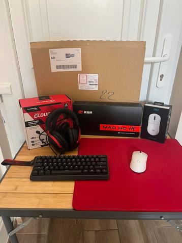 Setup gaming complet beschikbaar voor biedingen