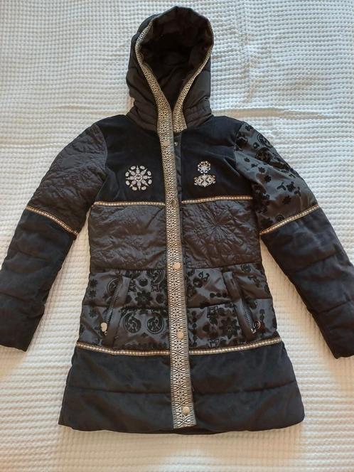 zwarte winterjas 10-11 jaar desigual, Kinderen en Baby's, Kinderkleding | Maat 140, Gebruikt, Jas, Ophalen of Verzenden
