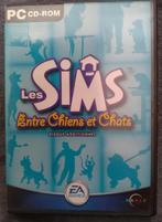 Jeu PC CD-Rom les Sims Entre chiens et chats, Enlèvement ou Envoi, Utilisé, Simulation, À partir de 7 ans