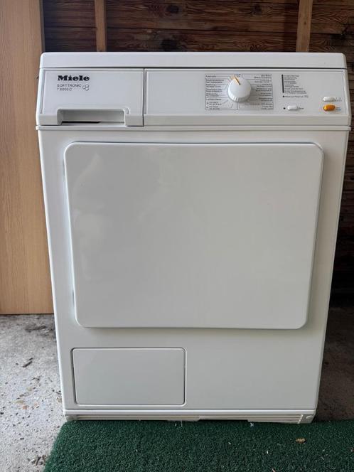 Droogkast Miele Softronic T8803C, Elektronische apparatuur, Droogkasten, Gebruikt, Condens, Voorlader, 6 tot 8 kg, 85 tot 90 cm