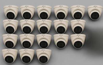 Dahua 4K beveiligingssysteem – 19 AI-camera’s + NVR + PoE-sw beschikbaar voor biedingen