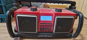 Hilti bouw radio met usb beschikbaar voor biedingen