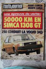 L' auto-journal N° 11 -  du 15 juin 1976 - SIMCA 1308 GT, Ophalen of Verzenden, Gelezen, Algemeen