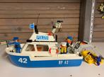 PLAYMOBIL - VINTAGE POLITIEBOOT RP42, Kinderen en Baby's, Speelgoed | Playmobil, Los Playmobil, Gebruikt, Ophalen of Verzenden