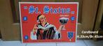 St. Sixtus ABDIJBIER kartonnen reclamebord, Panneau, Plaque ou Plaquette publicitaire, Comme neuf, Autres marques, Enlèvement ou Envoi
