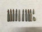 wo2 - Franse 7,5x54 MAS M.29 patronen - LEEG, Ophalen of Verzenden, Landmacht, Hulzen of Bodemvondsten