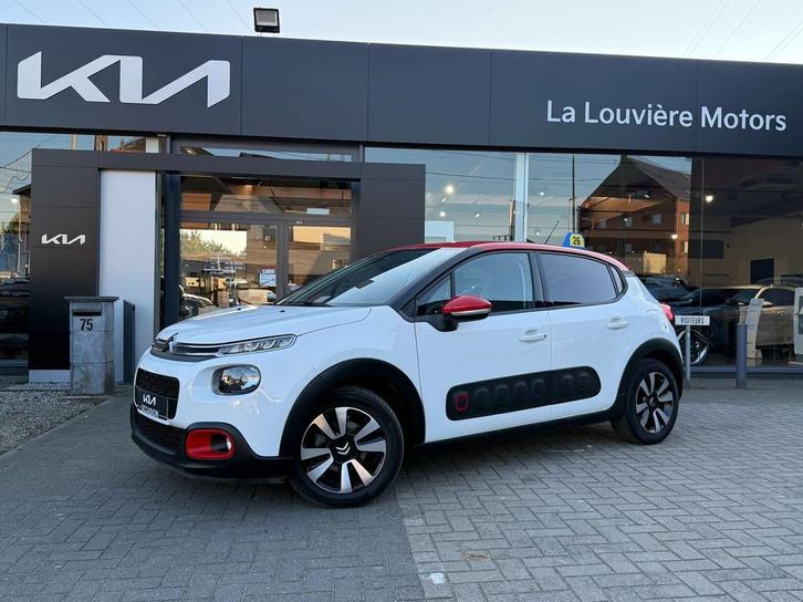 Citroën C3 C3 1.2i Shine S * NAVI* CLIM * GARANTIE *, Autos, Citroën, Entreprise, Achat, C3, ABS, Caméra de recul, Phares directionnels