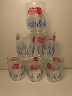 6 limonadeglaasjes Lummen Well's, Ophalen of Verzenden, Gebruikt, Glas of Glazen, Overige merken
