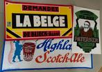 3x oude affiche brouwerij DE BLIECK Aalst VERLINDEN Herselt, Verzamelen, Ophalen of Verzenden, Gebruikt, Reclamebord, Plaat of Schild