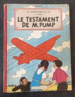 Le Testament de M.Pump - 2e édition 1952, Livres, Enlèvement ou Envoi, Une BD, Utilisé, Herge
