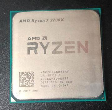 CPU | Ryzen 7 2700x | met stock koeler inbegrepen | beschikbaar voor biedingen