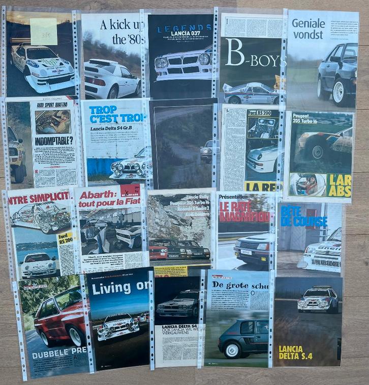 GROUPE B - GROUPE B - ARTICLES, Livres, Autos | Brochures & Magazines, Audi, Enlèvement ou Envoi