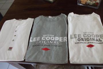 t-shirts LEVIS en LEE COOPER - 3 v 15 euro beschikbaar voor biedingen