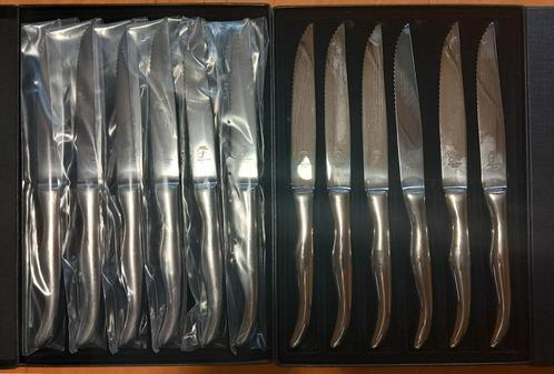 Casette de 6 couteaux de table -- WYSIWYG -- 2 pièces dispon, Maison & Meubles, Cuisine | Couverts, Neuf, Enlèvement ou Envoi