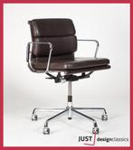 Eames Vitra ea 217 Bruin Leder Chroom, Huis en Inrichting, Ophalen, Bruin