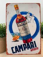 Metalen reclamebord Campari, Verzamelen, Merken en Reclamevoorwerpen, Ophalen of Verzenden, Nieuw, Reclamebord