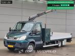 Iveco Daily 40C18 3.0L Kraanwagen Open Laadbak Hyya 017T 132, Auto's, Bestelwagens en Lichte vracht, Euro 5, Stof, Gebruikt, 4 cilinders