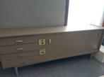 dressoir en kast met glas, Huis en Inrichting, Kasten | Dressoirs, Ophalen, Gebruikt, Glas