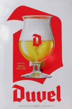 Metalen reclamebord Duvel 5 - retro vintage deco mancave new, Ophalen of Verzenden, Zo goed als nieuw, Reclamebord