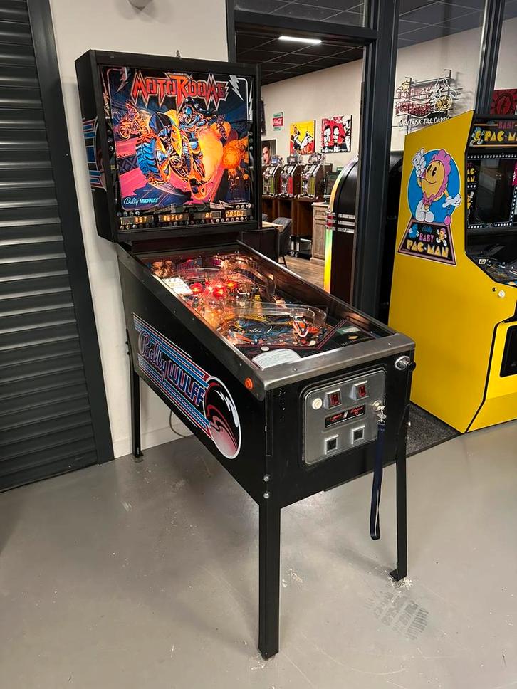 Flipperkast Bally Motordome Pinball, Verzamelen, Automaten | Flipperkasten, Zo goed als nieuw, Elektronisch, Flipperkast, Bally