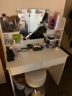 Coiffeuse + tabouret, Huis en Inrichting, Tafels | Kaptafels, Ophalen, Zo goed als nieuw