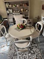 Eettafel met 4 stoelen, Huis en Inrichting, Complete eetkamers, Ophalen, Zo goed als nieuw