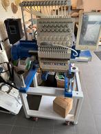 BORDUURMACHINE - 15 needles + ACCESSOIRES, Ophalen, Zo goed als nieuw, Machineborduren, Borduurmachine