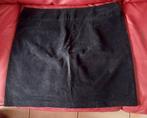 Jupe velours noire 46 48, Kleding | Dames, Rokken, Ophalen of Verzenden, Zo goed als nieuw