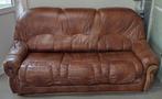 Lederen zetelbed – comfortabel en praktisch!, Ophalen, Gebruikt, 150 cm of meer, Leer