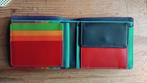 MYWALIT veelkleurige leren portemonnee, Ophalen of Verzenden, Zo goed als nieuw, Overige merken, Leder